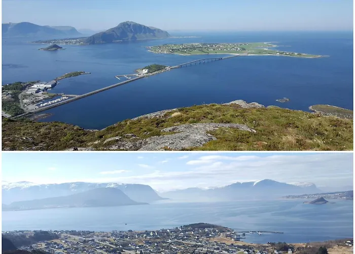 아파트 Naer Flyplass Og Alesund Sentrum